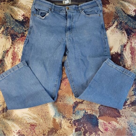 Duke Haband Mens Relaxed Fit Denim Blue Jeans Mens Size 36/XS - Picture 4 of 11
